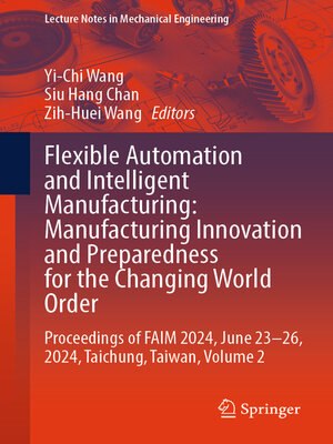 cover image of Flexible Automation and Intelligent Manufacturing